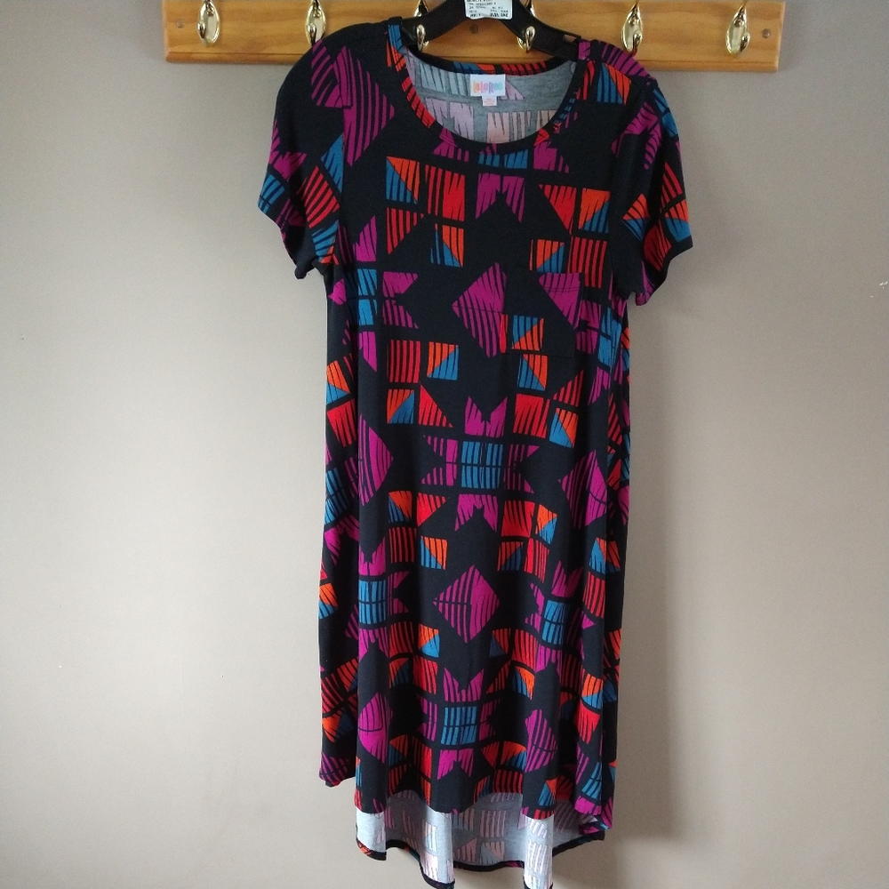 LULAROE CARLY DRESS SIZE XS